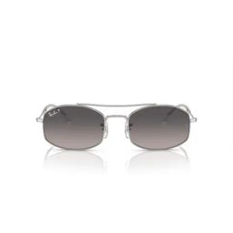 RAY-BAN Unisex Polarized Grey Lens Oval Sunglasses - 0RB3719003/M354-image-73