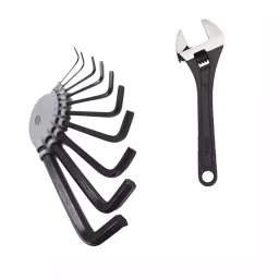 Hillgrove HGCM576M1 Hex Allen Key with 2in1 Screwdriver & 8  inch Plier Bolt Spanner Wrench Allen Key Set-0