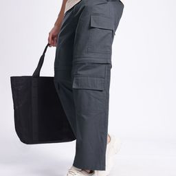 glitchez Men Versatile Vanguard Cargo Drip Baggy Trousers-image-9
