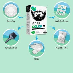 Vegetal Set Of 3 Safe Color Beard Color - 25 g Each image 2