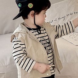 LULU & SKY Boys Striped without Tailored Jacket with Patchwork image 5