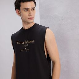 HRX by Hrithik Roshan Typography Printed Yoga T-shirt-image-99