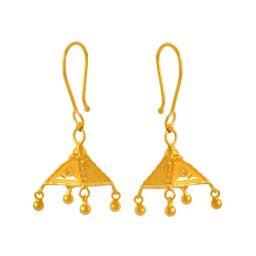 P.C. Chandra Jewellers 22 kt Gold Earrings-picture-31