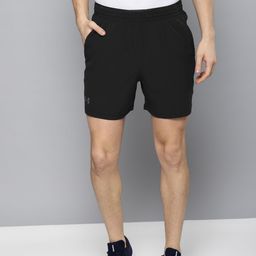 UNDER ARMOUR Men Black Qualifier WG Perf 5" Sports Shorts-image-95