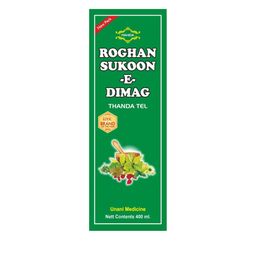 MAHIDA AND SONS Roghan Sukoon-E-Dimaag Thanda Tel - 400 ml-50