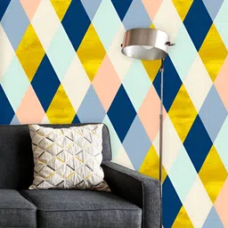 ArtzFolio Printed UV-Resistant Anti-Bacterial Colorful CirclesPeel & Stick Wallpaper-image-44