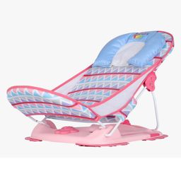 Steelbird Anti Skid Compact Comfy Baby Bather- Pink-11