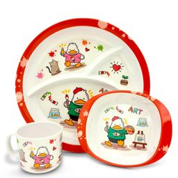 Superware Melamine KidsSet- duck ( Set of 3 )-image-25