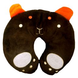 Domenico Baby Soft Neck Support Pillow for Head Shaping Shape Supporter Rat Face Pillow - Brown-image-53