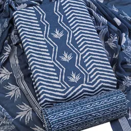 Riti Chevron Printed Unstitched Dress Material-image-52