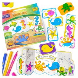 Imagimake Ocean Stamp Art Kit - Color May Vary image 2