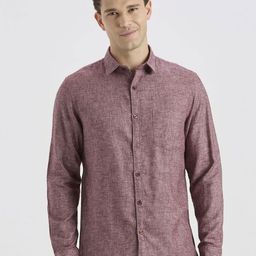 ROCKING SWAMY Men Solid Spread Collar Casual Shirt-image-63