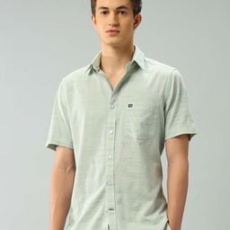 Arrow Sport Men Textured Air Soft Classic Fit Pure Cotton Casual Shirt-picture-25