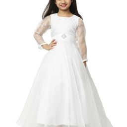Wow Princess Baby Girls Casual Kids Princeses Gown Birthday Dresses-image-27