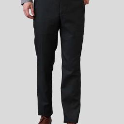 Park Avenue Grey Regular Fit Self Pattern Trousers-picture-39