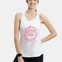 Jockey White Printed Tank Top - AW52 (Colors & Prints May Vary)-image-5