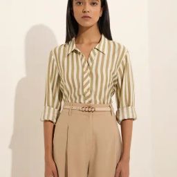 Wardrobe by Westside Sage Striped Shirt-image-60