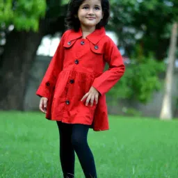 Piccolo Kids Red Regular Fit Coat-image-18