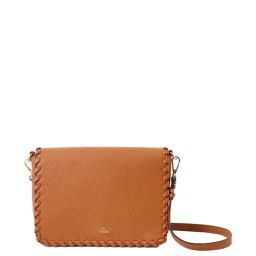 Accessorize London Tan Solid Small Sling Handbag-image-99