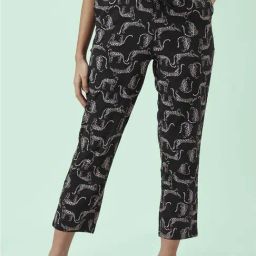 Dreamz by Pantaloons Black Cotton Printed Pyjamas-image-24