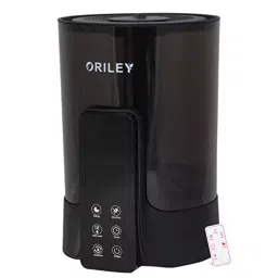 ORILEY Ultrasonic Cool Mist Humidifier With Remote Control and Digital LED Display 5.5 L Capacity 22 W Corded Electric Black, 2113-48