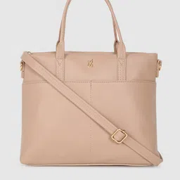 Baggit Nude-Coloured Handheld Bag-12