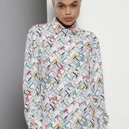 TOMMY HILFIGER Multicolor Printed Shirt-3