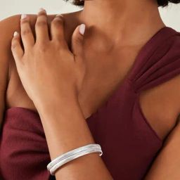 Accessorize London Silver-Plated Stretch Bracelets -Set of 2-29