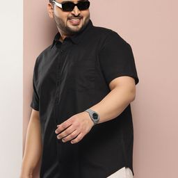 Sztori Men Plus Size Solid Casual Shirt-image-41