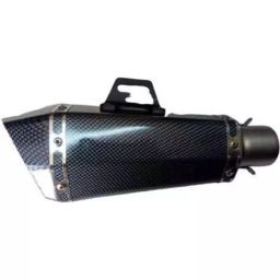 RA Accessories Black Wide Mouth Printed Silencer Exhaust for Hero Xtreme Sports-picture-10