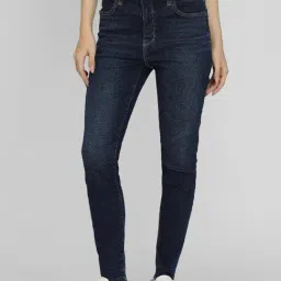 American Eagle Blue Plain Jeans-picture-0