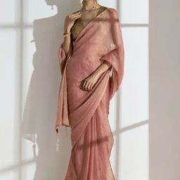Swtantra Pink Printed Saree-picture-39