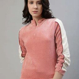 Iconic Pink Color-Block Track Pants-image-26