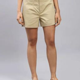 Label Ritu Kumar Tan Shorts-70