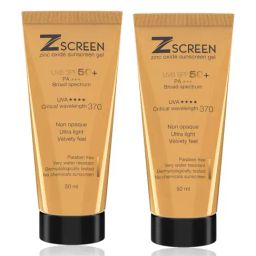 Zscreen Zinc Oxide Sunscreen Gel (Pack of 2)-image-30