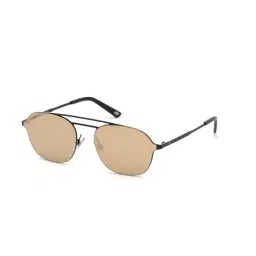 Web Eyewear Brown Pilot Unisex Sunglasses Designed in Italy-image-64