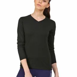 Appulse Black Cotton Slim Fit T-Shirt-picture-23