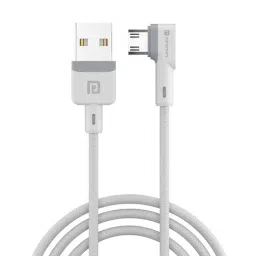 Portronics Konnect L 1.2M Fast Charging 3A Micro USB Cable with Charge & Sync Function (White)-14