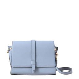 Accessorize London Blue Solid Medium Sling Handbag-image-65