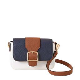 Accessorize London White Color Block Medium Sling Handbag-image-37