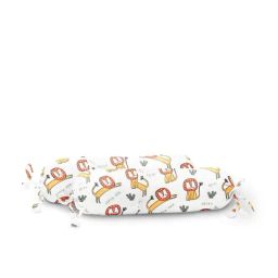 The Baby Atelier White Cotton Bolster Cover - Set of 2-image-99
