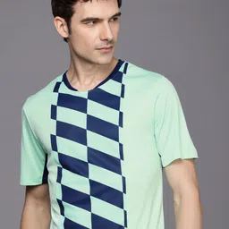 HRX by Hrithik Roshan Printed Rapid-Dry Antimicrobial Finish Football T-shirt-image-37