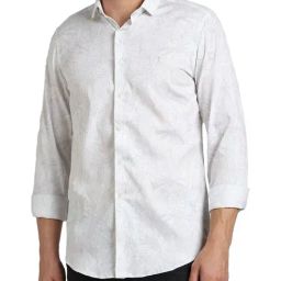 Simon Carter London White Slim Fit Shirt-image-81