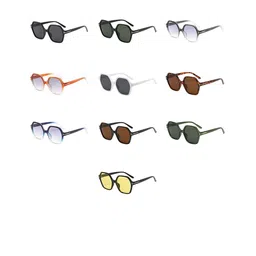AUGEN Unisex UV Protected Lens Oversized Sunglasses VI-SG-197-C3.-image-42