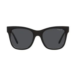 Vogue Eyewear Grey Cat Eye UV Protection Sunglasses for Women-image-85