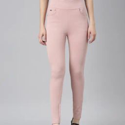 showoffff SHOWOFF Pink Jeggings-picture-31