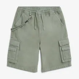 Y&F Kids by Westside Sage Mid-Rise Denim Shorts-image-70