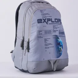 Wildcraft Topo Grey Atlas 35 Printed Medium Backpack image 3