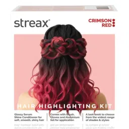 Streax Hair Highlighting Kit - Crimson Red-image-90