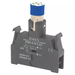 Essen Deinki PB5-EWL6 Series 48 V DC Blue LED Holder with LED-image-16